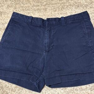 Navy Blue Casual Shorts